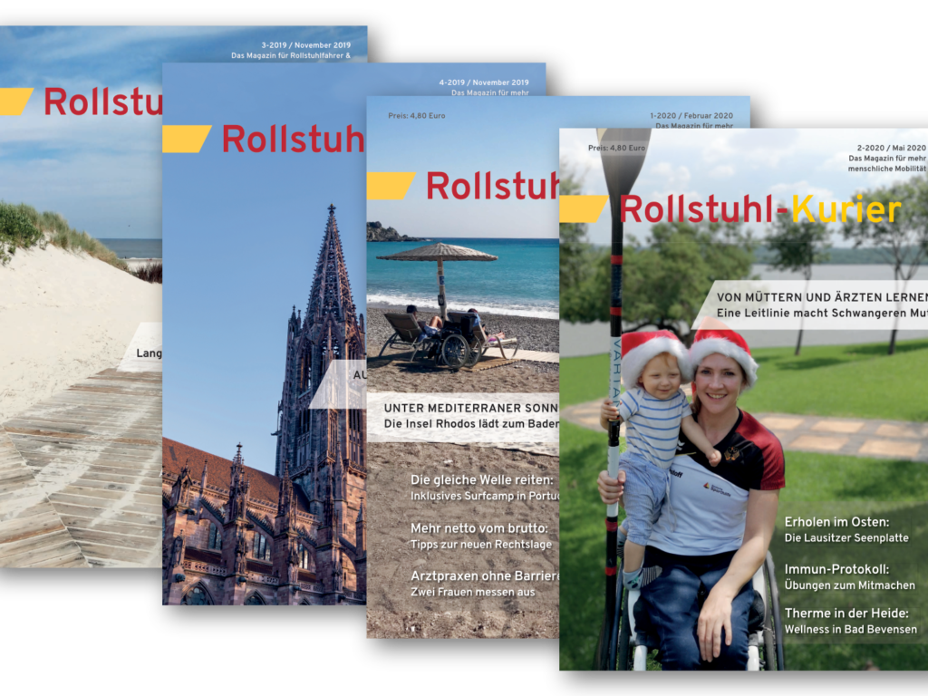 Fotos der Zeitschrift Rollstuhl-Kurier